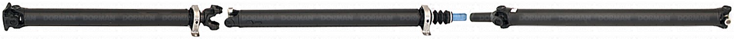 Rear 3-Piece Steel Driveshaft Assembly