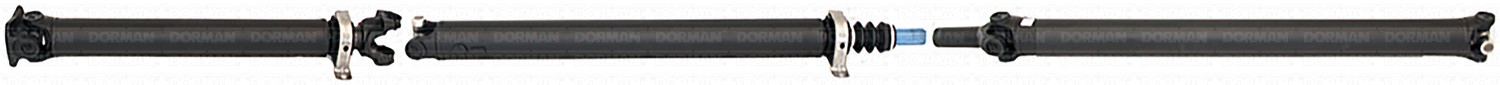 Rear 3-Piece Steel Driveshaft Assembly