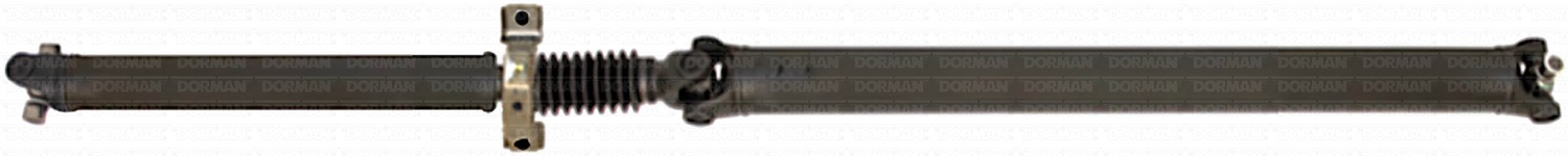 Rear 2-Piece Steel Driveshaft Assembly