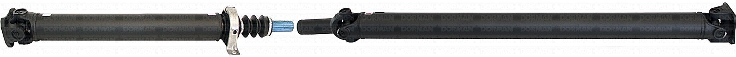 Rear 2-Piece Steel Driveshaft Assembly