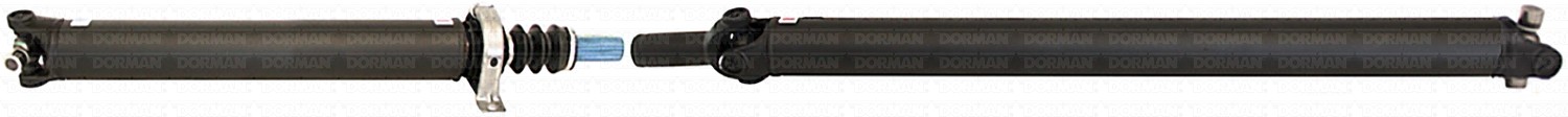 Rear 2-Piece Steel Driveshaft Assembly