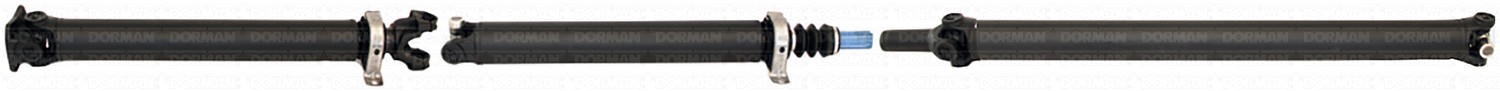 Rear 3-Piece Steel Driveshaft Assembly