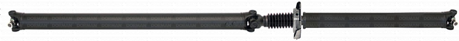 Rear 2-Piece Steel Driveshaft Assembly