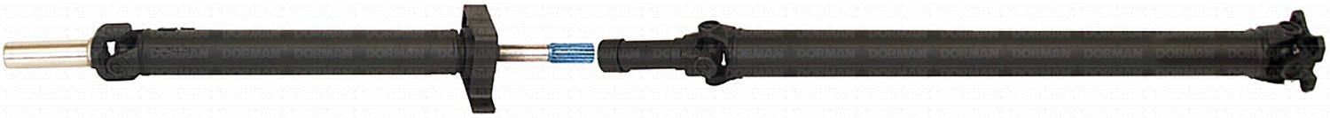 Rear 2-Piece Steel Driveshaft Assembly