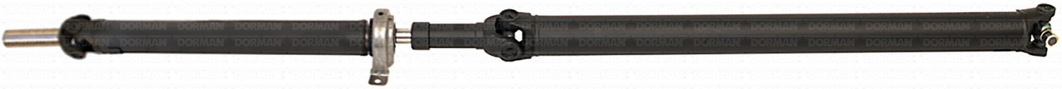 Rear 2-Piece Steel Driveshaft Assembly