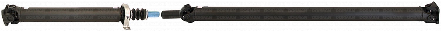 Rear 2-Piece Steel Driveshaft Assembly
