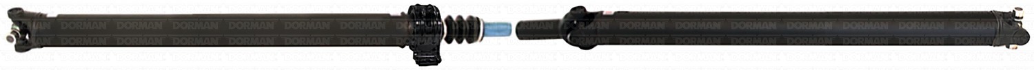 Rear 2-Piece Steel Driveshaft Assembly