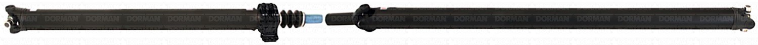 Rear 2-Piece Steel Driveshaft Assembly