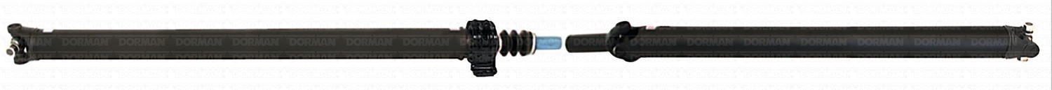 Rear 2-Piece Steel Driveshaft Assembly