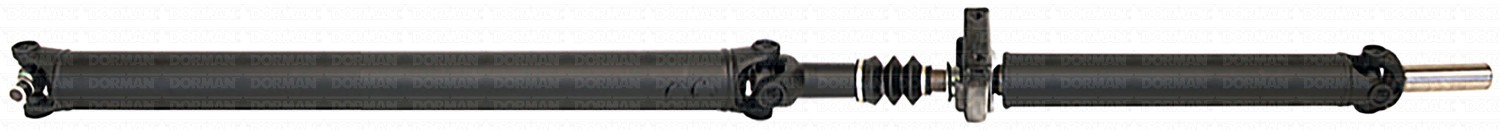 Rear 2-Piece Steel Driveshaft Assembly