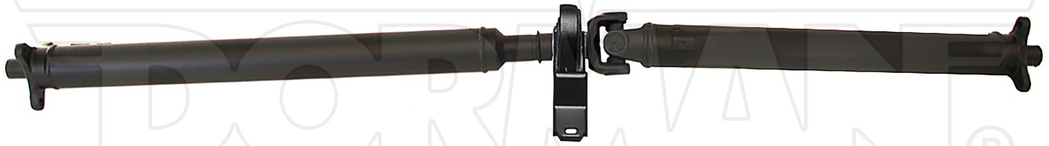 Rear 2-Piece Steel Driveshaft Assembly