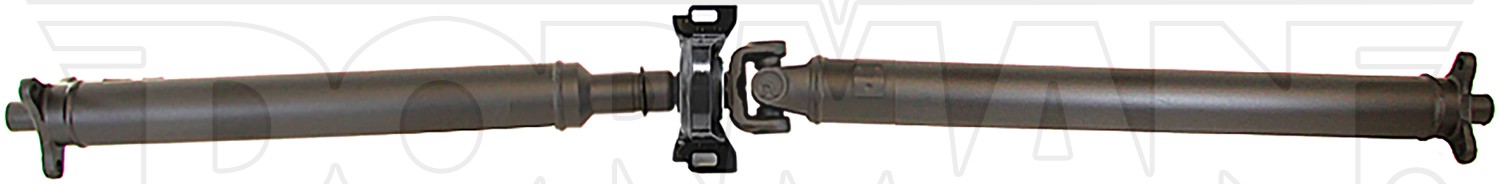 Rear 2-Piece Steel Driveshaft Assembly