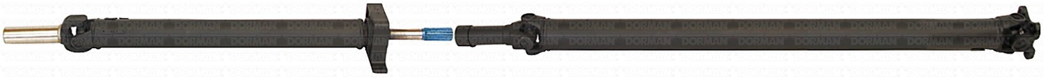 Rear 2-Piece Steel Driveshaft Assembly