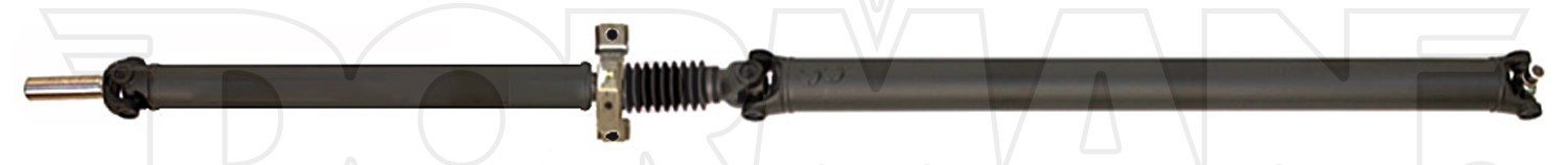 Rear 2-Piece Steel Driveshaft Assembly