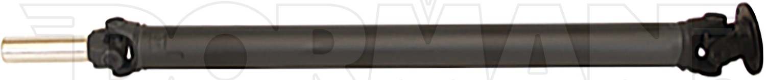 Rear 1-Piece Steel Driveshaft Assembly