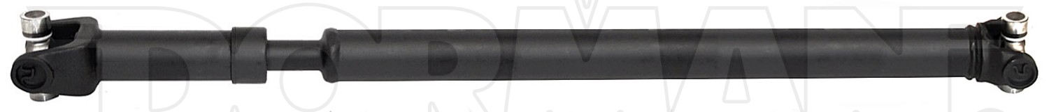 Rear 1-Piece Steel Driveshaft Assembly