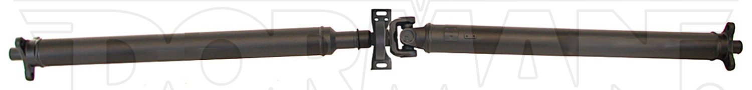 Rear 2-Piece Steel Driveshaft Assembly