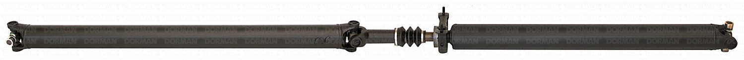 Rear 2-Piece Steel Driveshaft Assembly