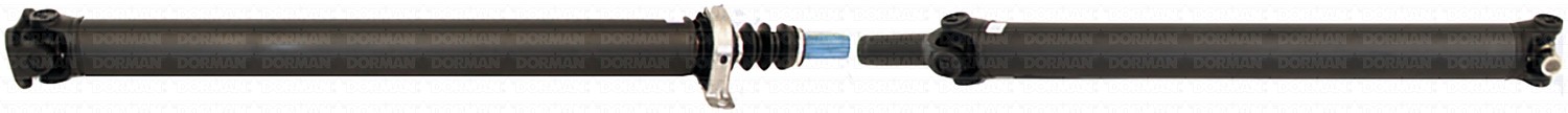 Rear 2-Piece Steel Driveshaft Assembly