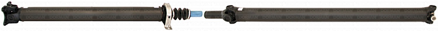 Rear 2-Piece Steel Driveshaft Assembly