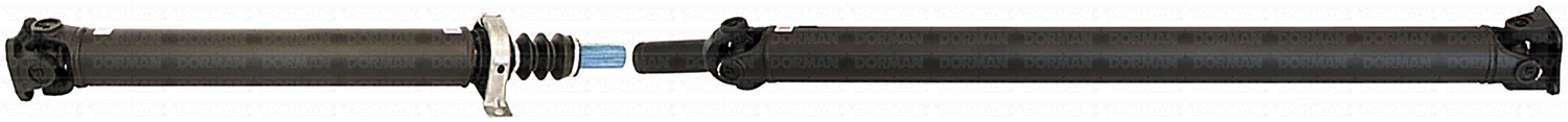 Rear 2-Piece Steel Driveshaft Assembly
