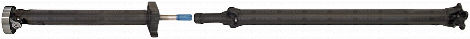 Rear 2-Piece Steel Driveshaft Assembly