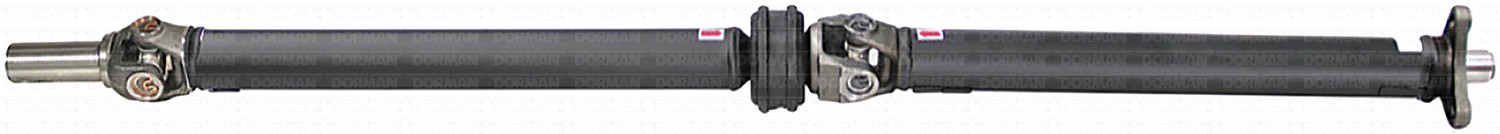 Rear 2-Piece Steel Driveshaft Assembly