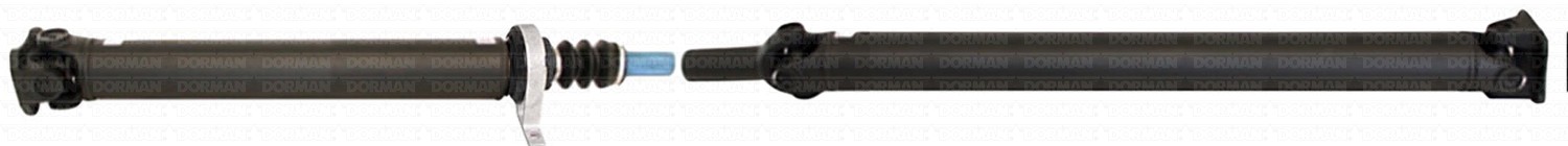 Rear 2-Piece Steel Driveshaft Assembly