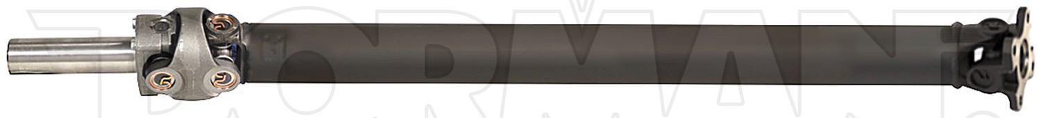 Rear 1-Piece Steel Driveshaft Assembly