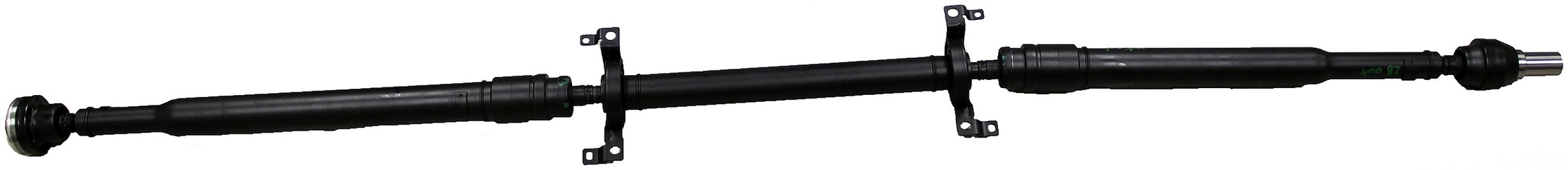 Rear 3-Piece Steel Driveshaft Assembly