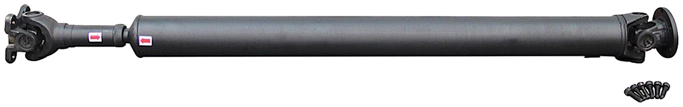 Rear 1-Piece Steel Driveshaft Assembly