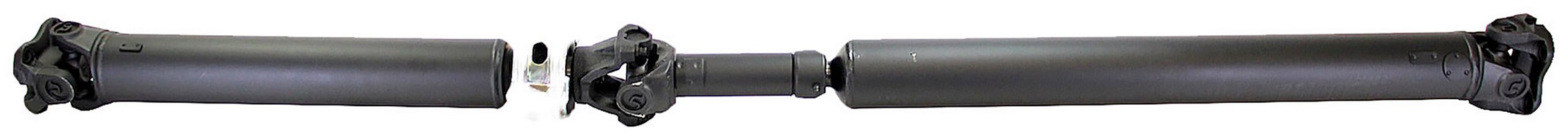 Rear 2-Piece Steel Driveshaft Assembly