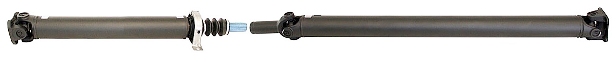 Rear 2-Piece Steel Driveshaft Assembly