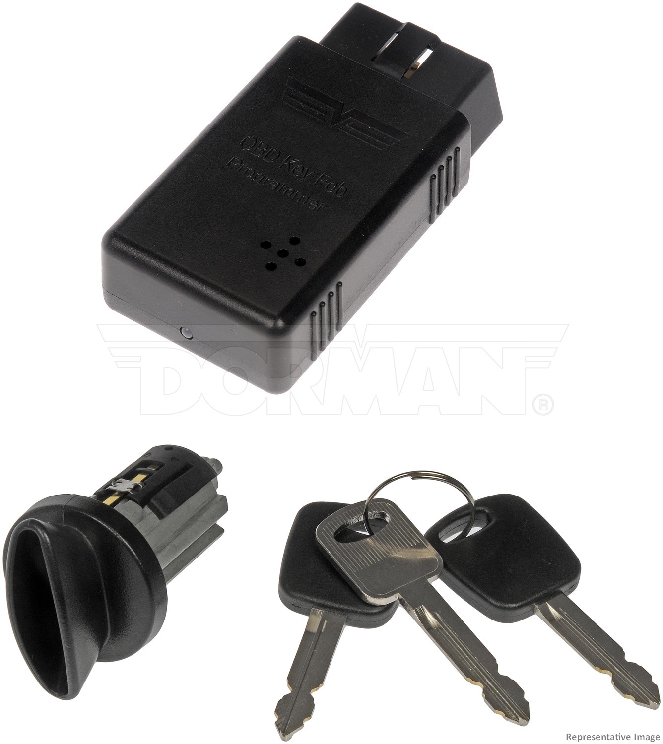 Ignition Lock Cylinder Kit With Programming Tool