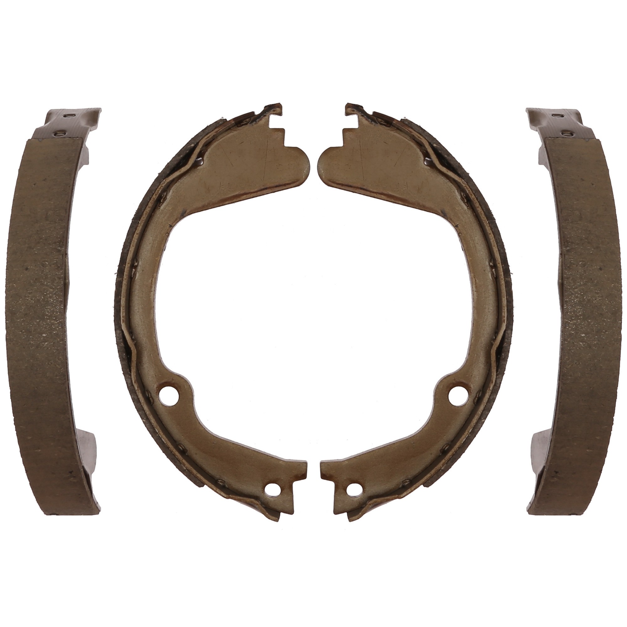 PARKING BRAKE SHOES - DRUM IN HAT STYLE