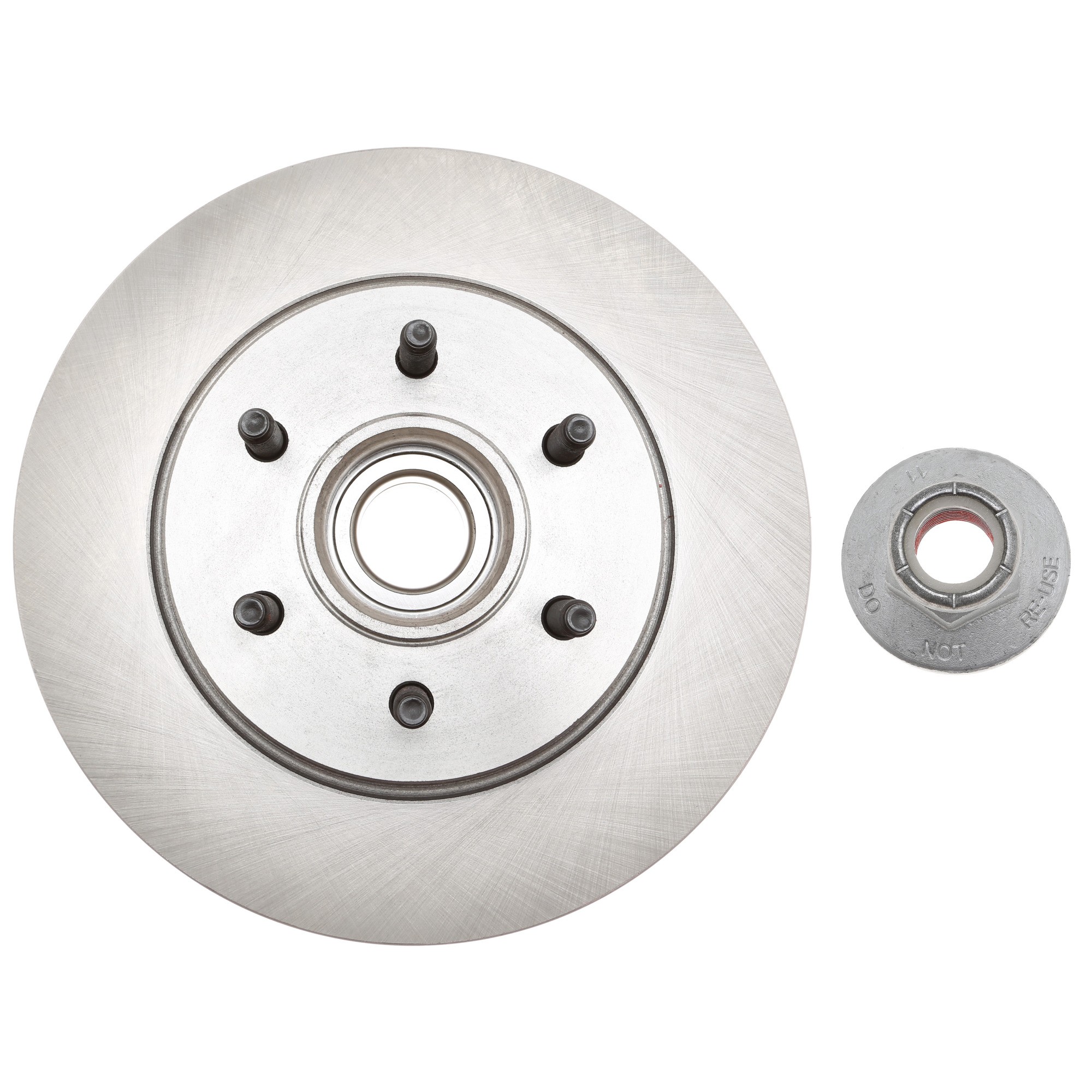 Raybestos R-Line Kit With Spindle Nut Brake Rotor & Hub Assy