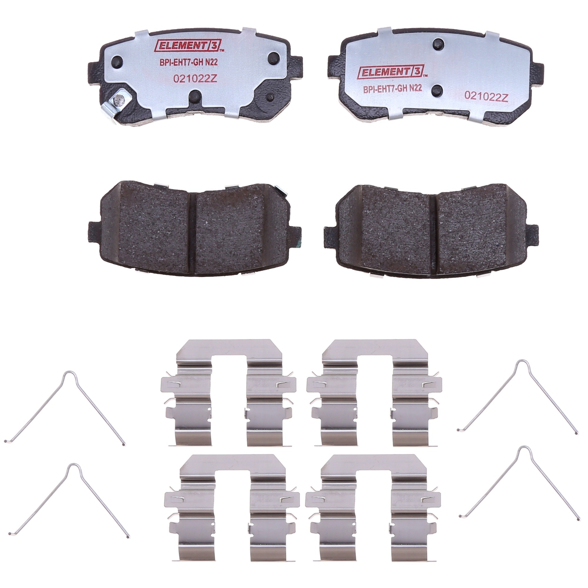 Raybestos Element3 Hybrid Brake Pad Set