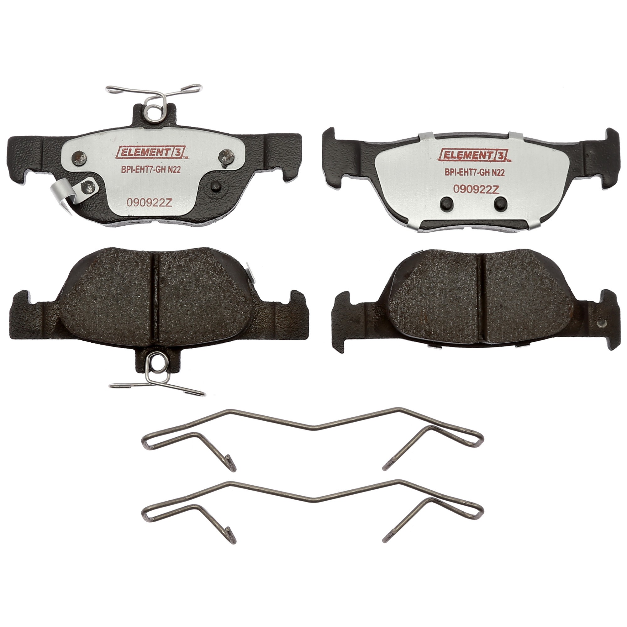 Raybestos Element3 Hybrid Brake Pad Set