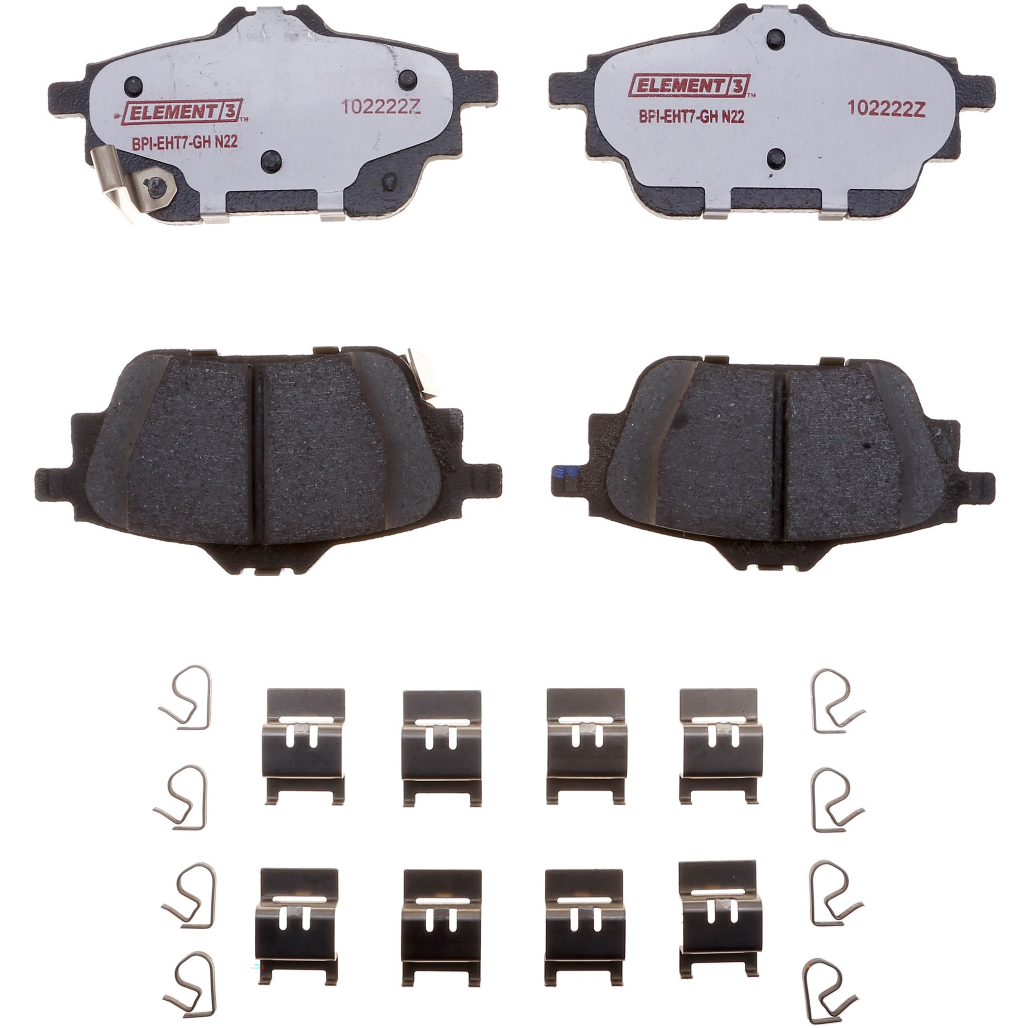 Raybestos Element3 Hybrid Brake Pad Set