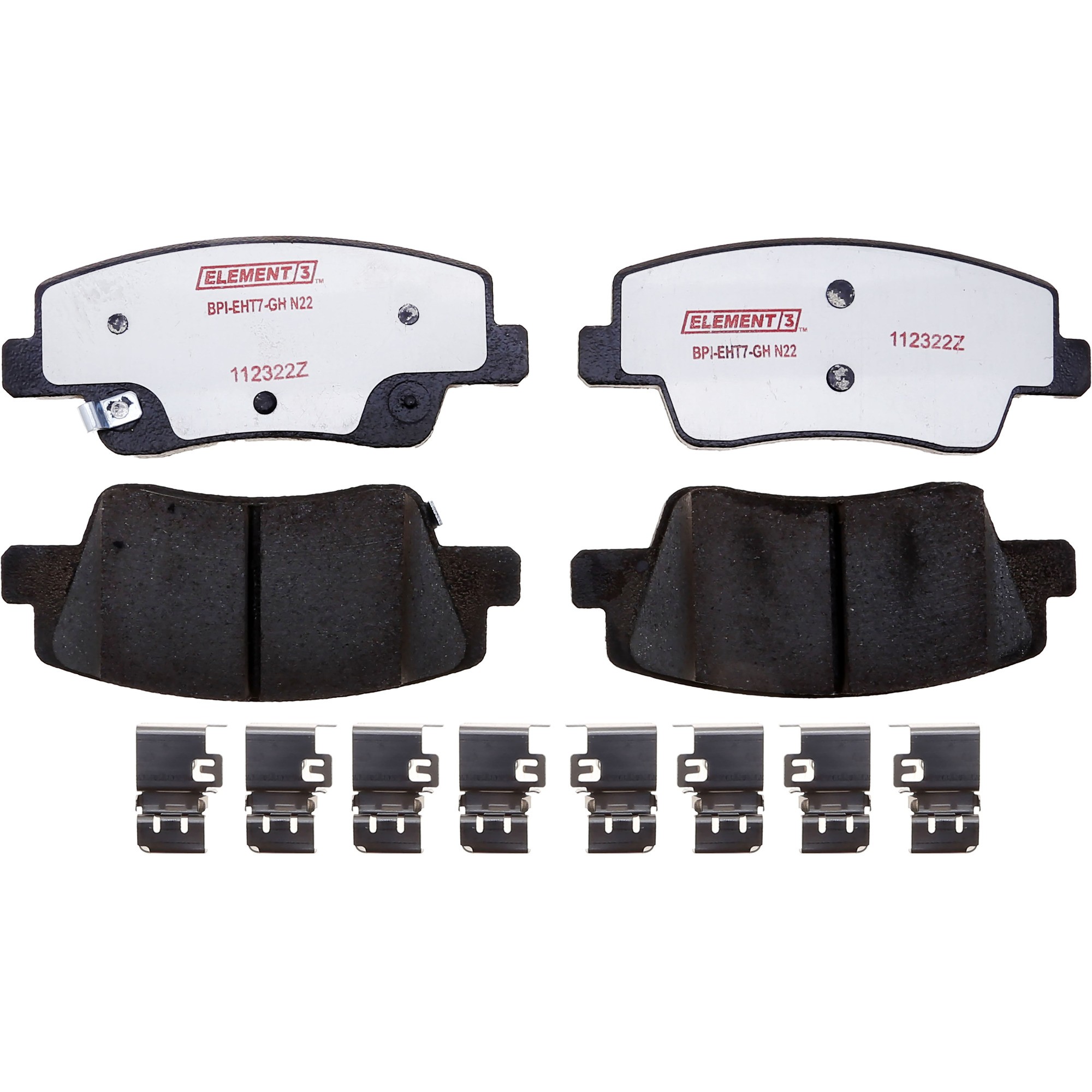 Raybestos Element3 Hybrid Brake Pad Set