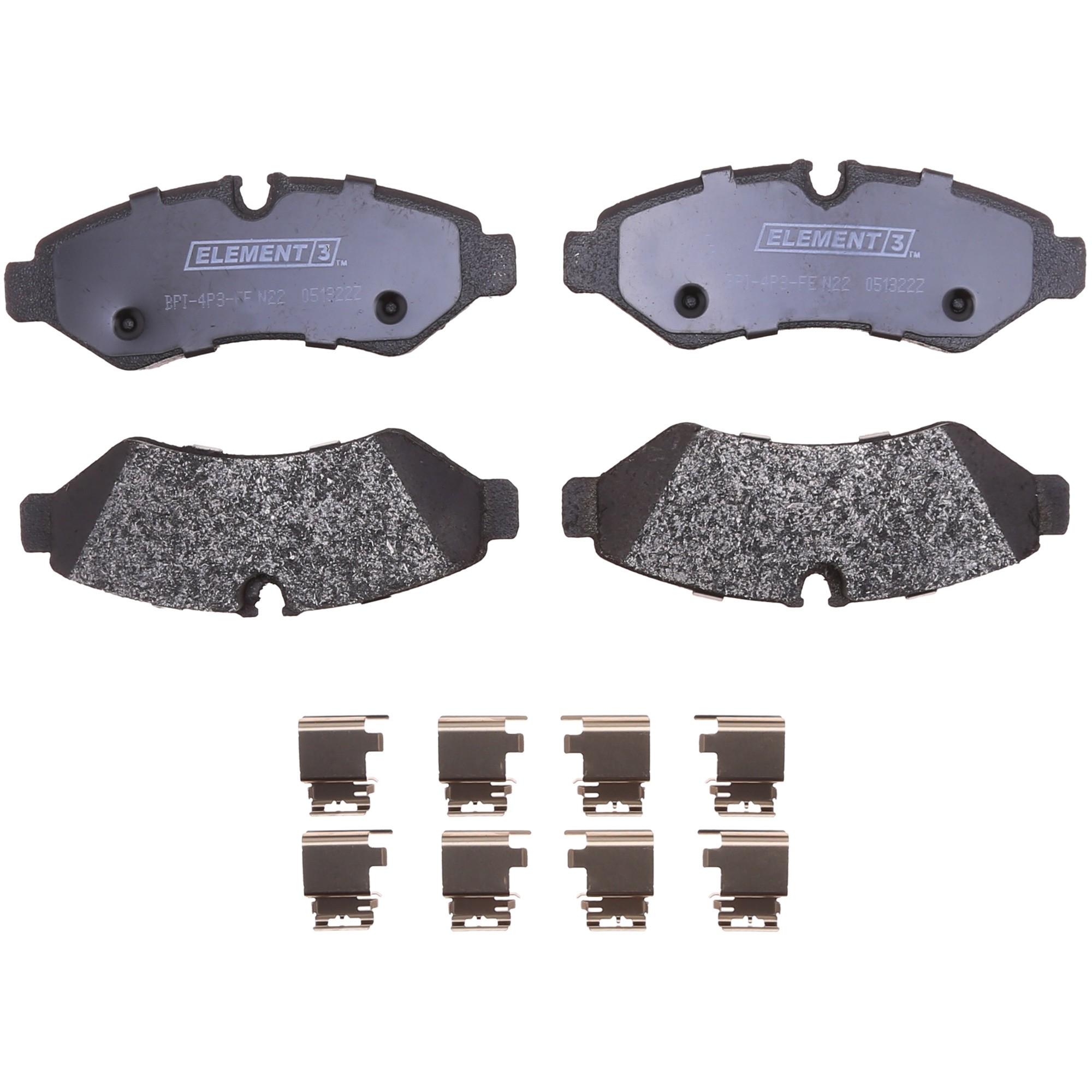 Raybestos Element3 Metallic Brake Pad Set