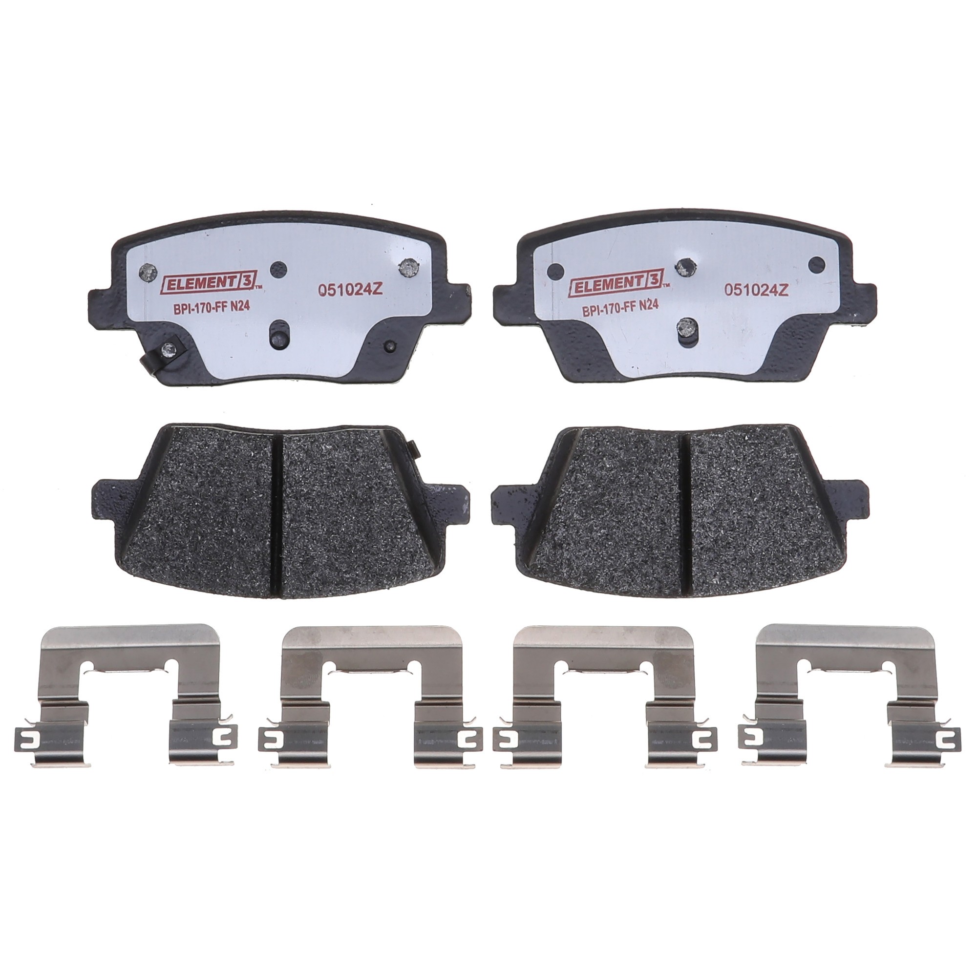 Raybestos Element3 Metallic Brake Pad Set