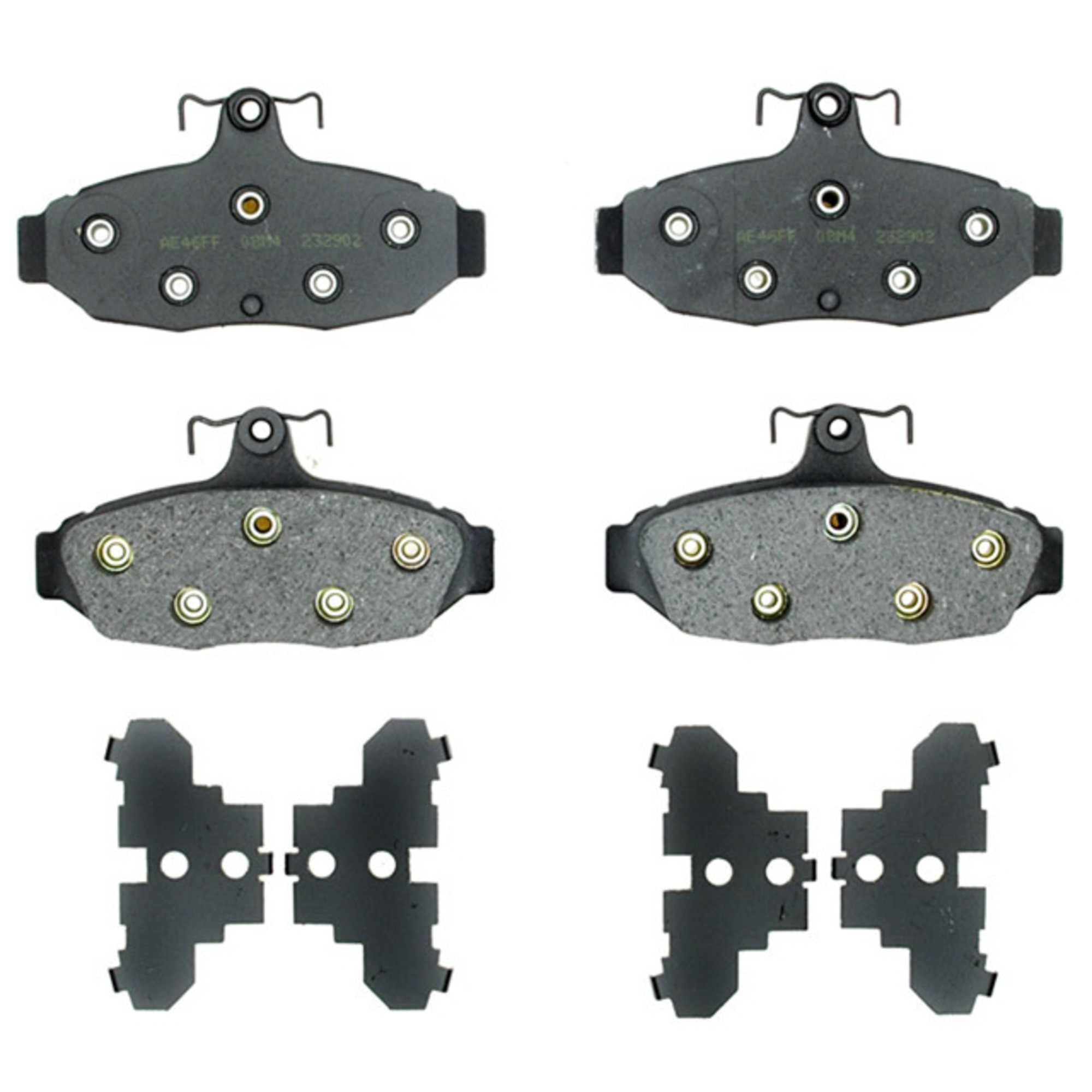 Raybestos Element3 Organic Brake Pad Set