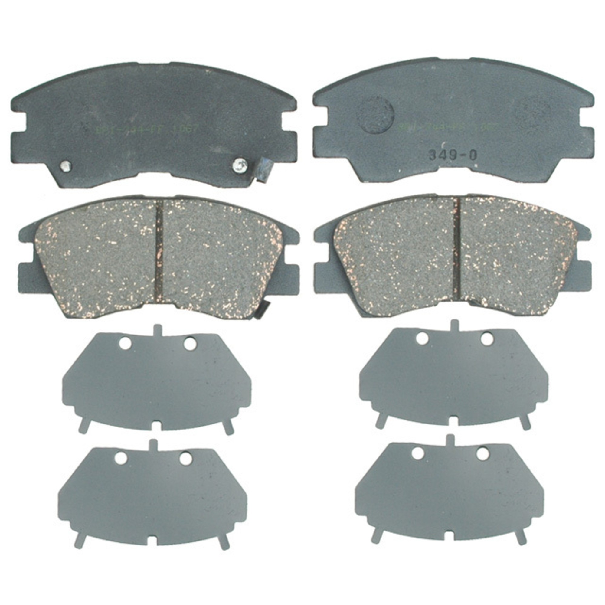 Raybestos Element3 Ceramic Brake Pad Set