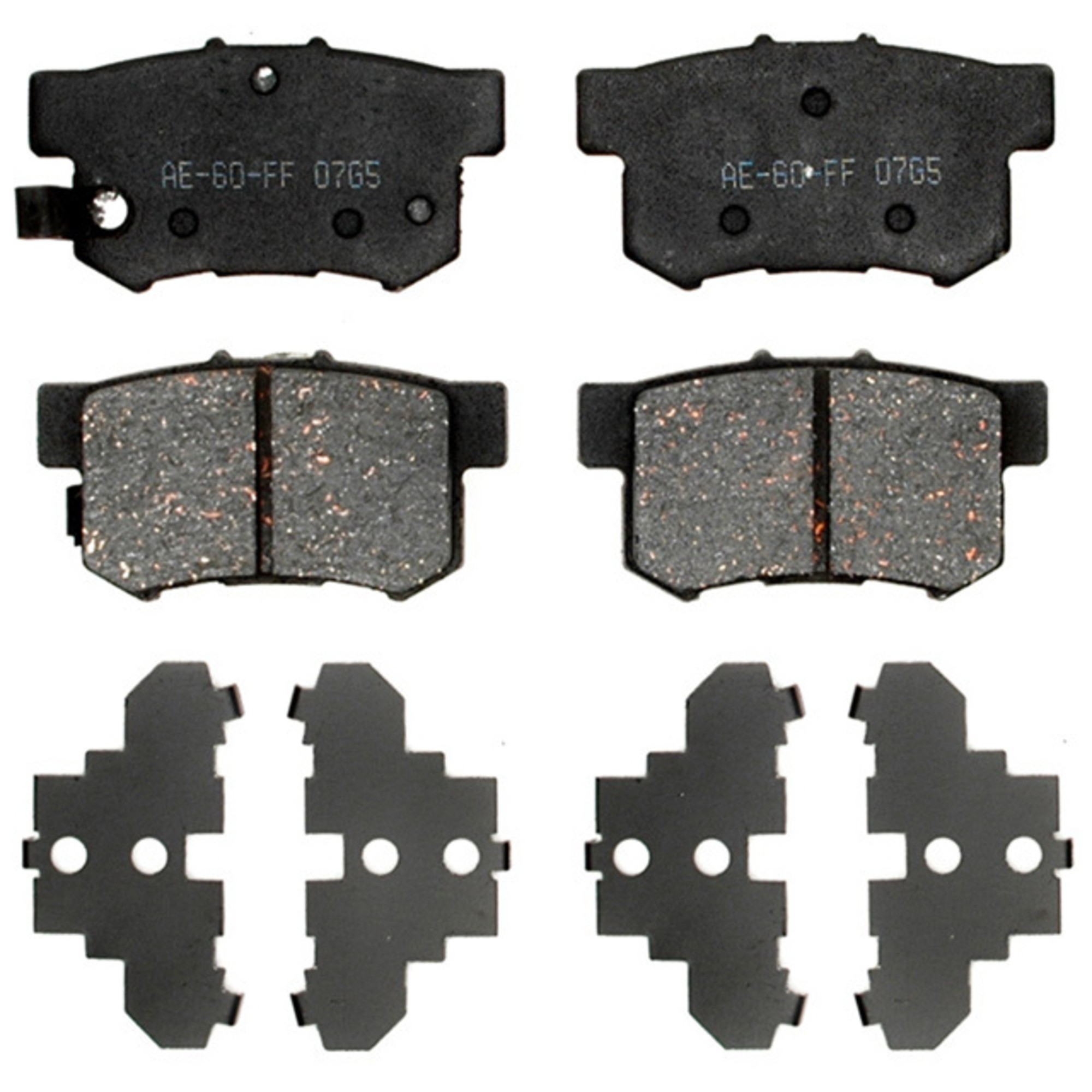 Raybestos E3 Overstock Ceramic Brake Pad Set