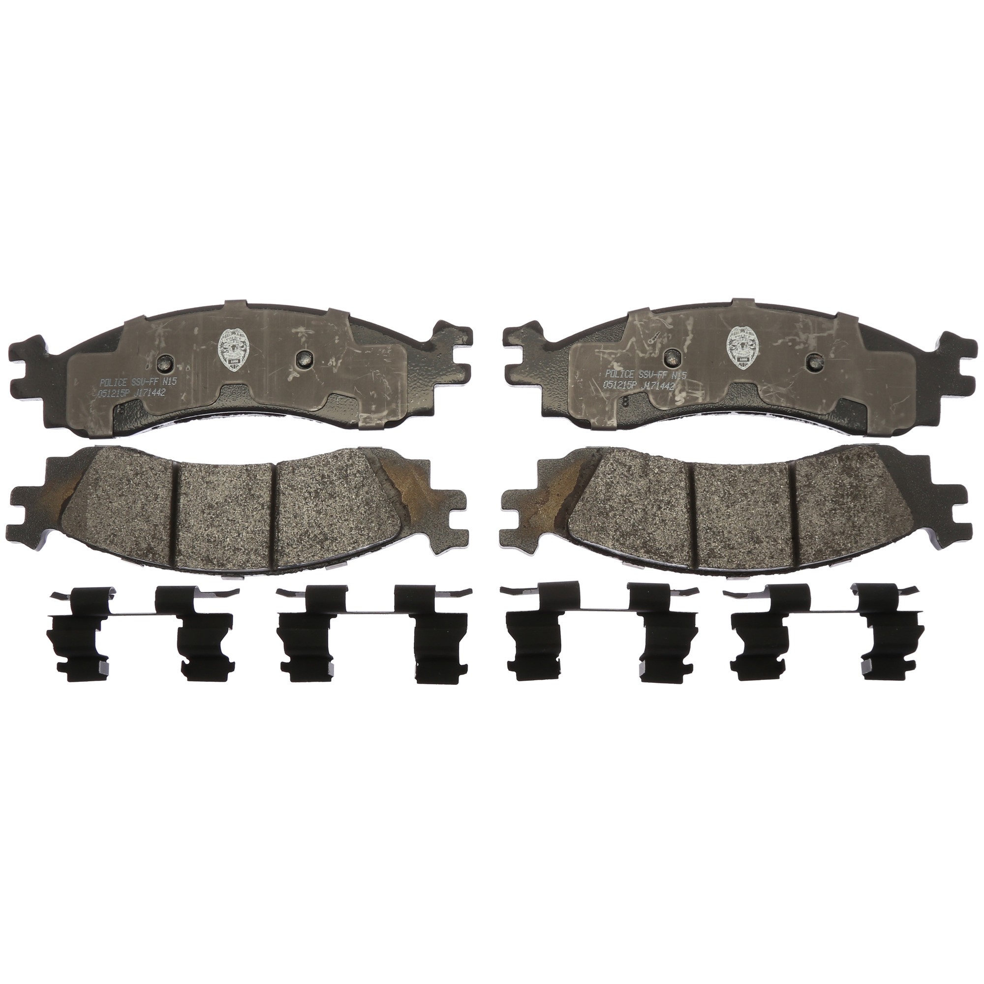 Raybestos Specialty - Police Metallic Brake Pad Set