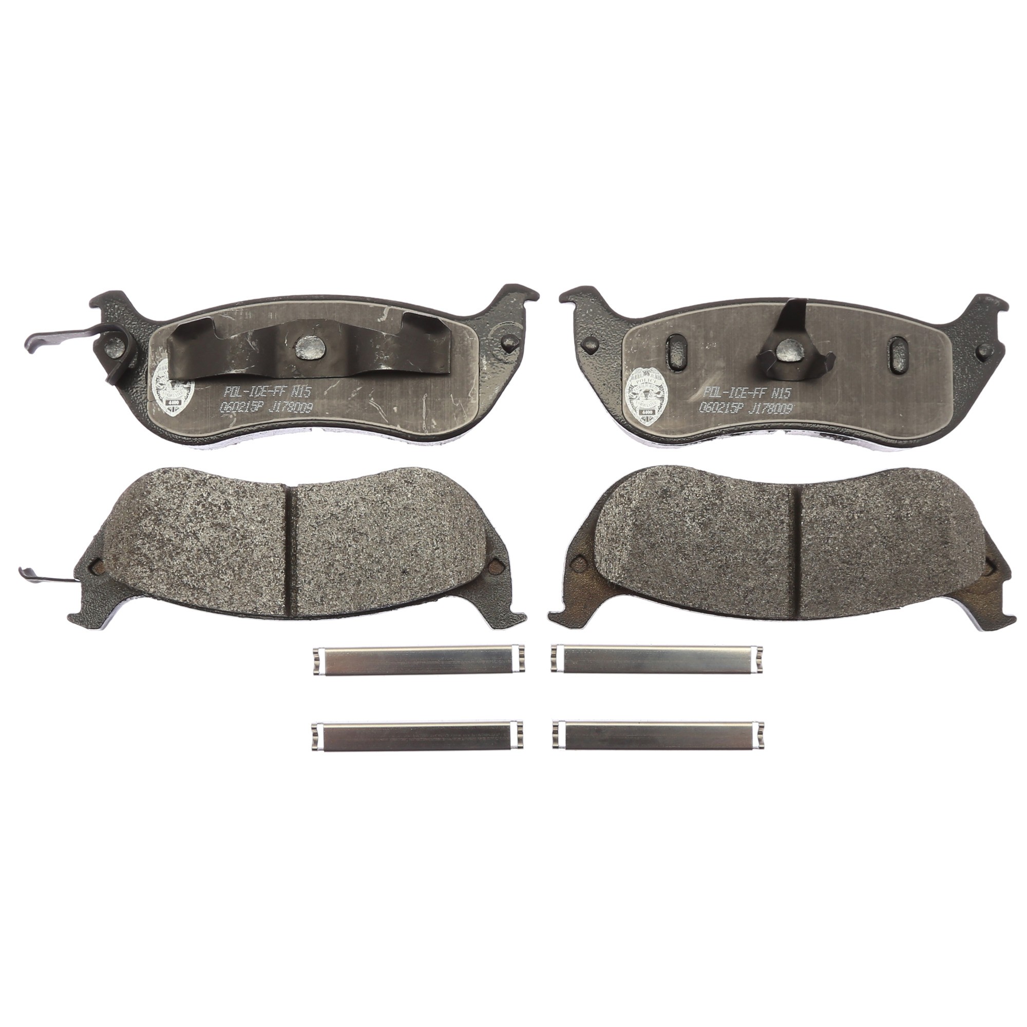 Raybestos Specialty - Police Metallic Brake Pad Set