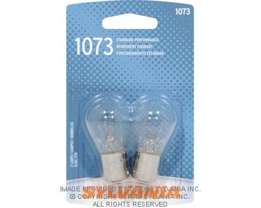 SYLVANIA 1073 Basic Mini Bulb, 2 Pack