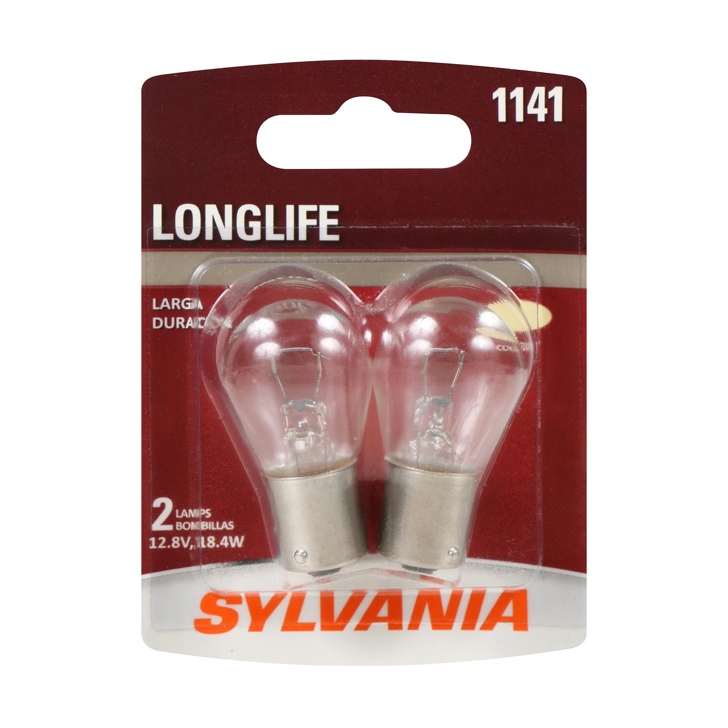 SYLVANIA 1141 Long Life Mini Bulb, 2 Pack
