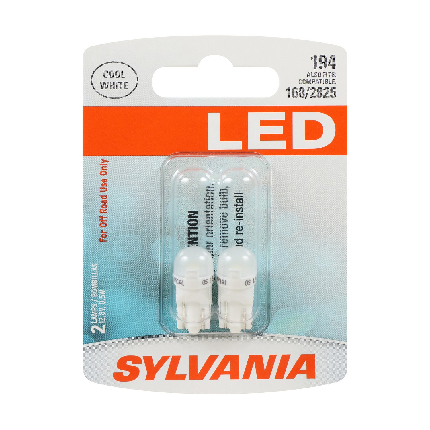 SYLVANIA 194 WHITE SYL LED Mini Bulb, 2 Pack